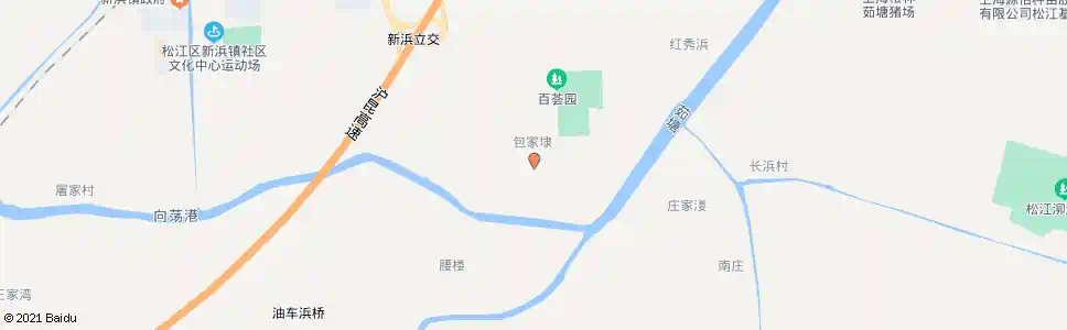 上海包家埭西村_公交站地图_上海公交_妙搜公交查询2025