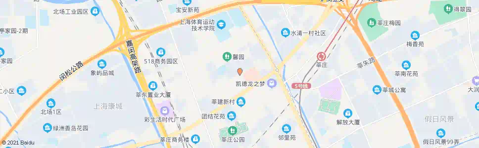 上海莘凌路莘谭路_公交站地图_上海公交_妙搜公交查询2025
