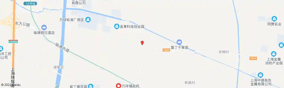 上海东大公路万和路_公交站地图_上海公交_妙搜公交查询2025