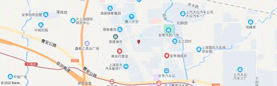 上海阜康路静普路_公交站地图_上海公交_妙搜公交查询2025