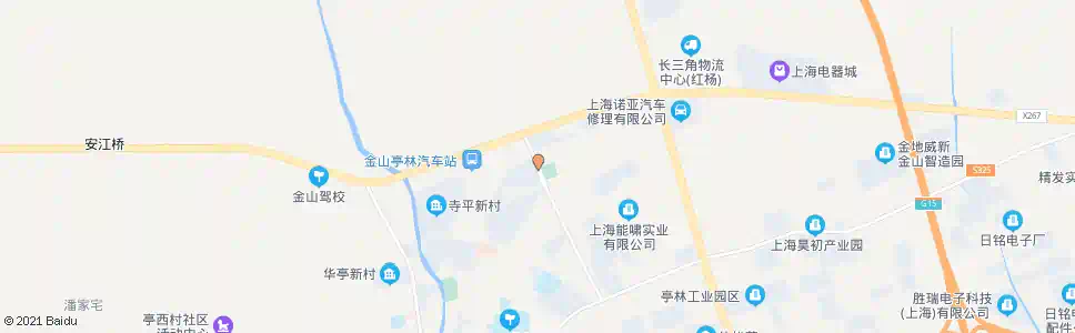 上海亭升路_公交站地图_上海公交_妙搜公交查询2025