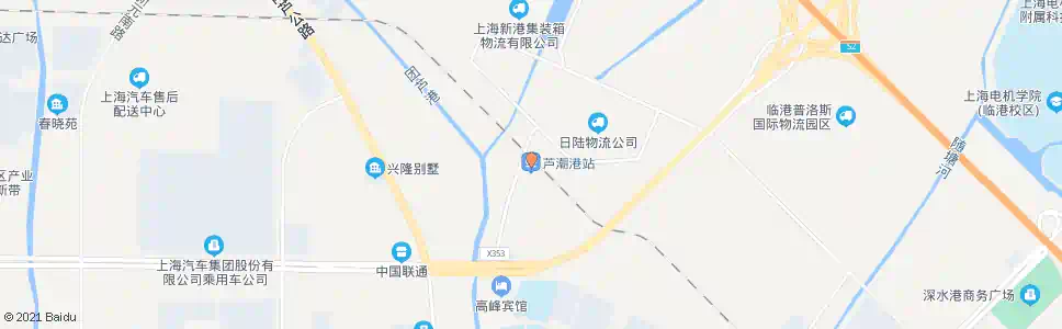 上海芦潮港_公交站地图_上海公交_妙搜公交查询2025