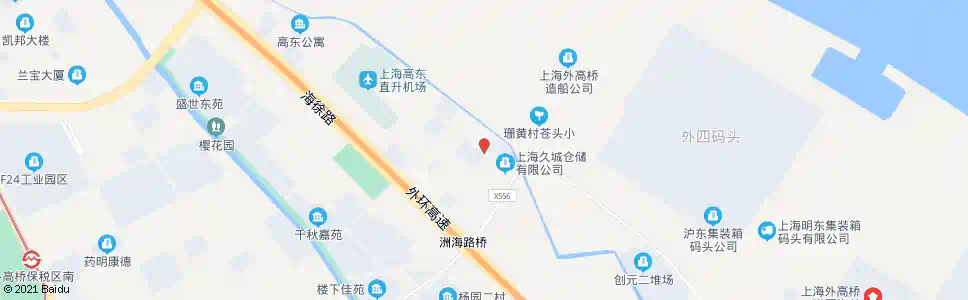 上海高翔环路洲海路_公交站地图_上海公交_妙搜公交查询2025