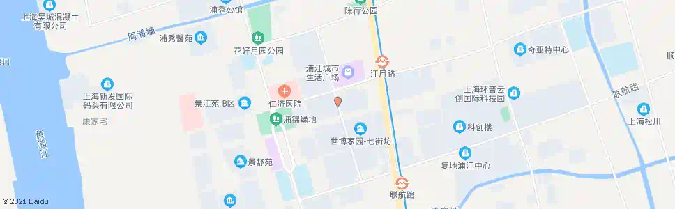 上海世博家园四街坊_公交站地图_上海公交_妙搜公交查询2025