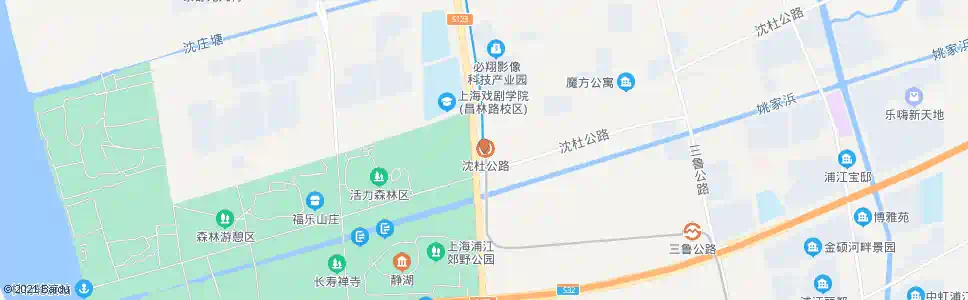 上海联胜路沈杜公路_公交站地图_上海公交_妙搜公交查询2025