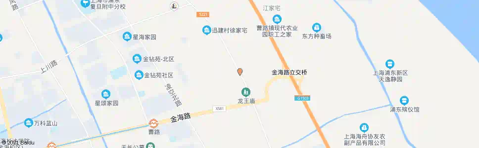 上海金海路东川公路(启明)_公交站地图_上海公交_妙搜公交查询2025