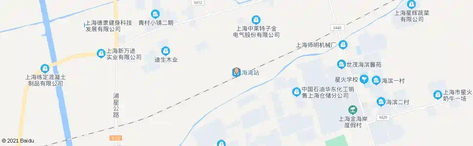 上海海湾车站_公交站地图_上海公交_妙搜公交查询2025
