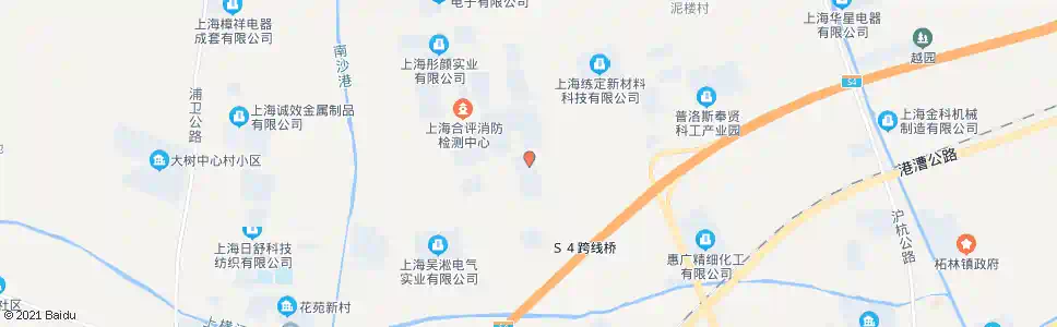 上海双桦公司_公交站地图_上海公交_妙搜公交查询2025