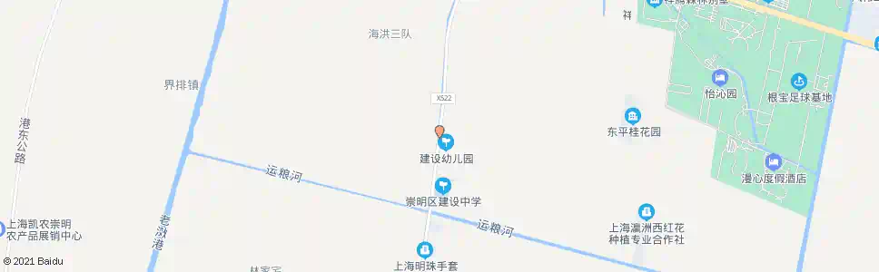上海界山小学_公交站地图_上海公交_妙搜公交查询2025