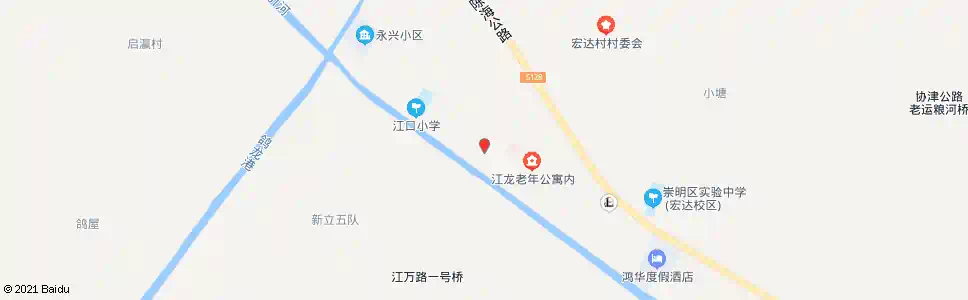 上海江万路_公交站地图_上海公交_妙搜公交查询2025