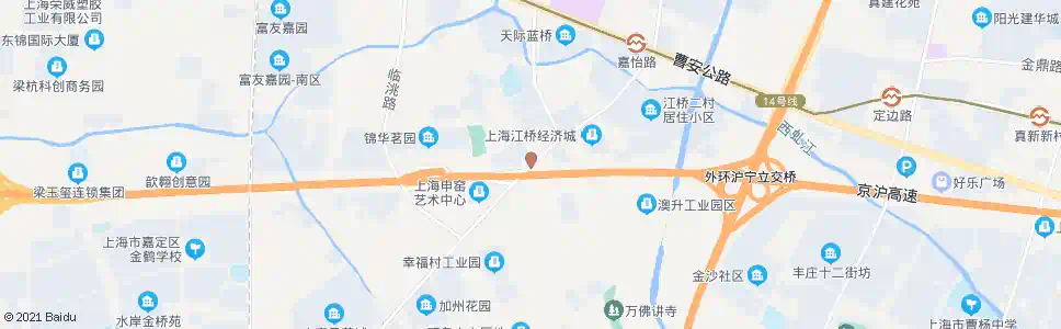 上海华江路张掖路_公交站地图_上海公交_妙搜公交查询2025