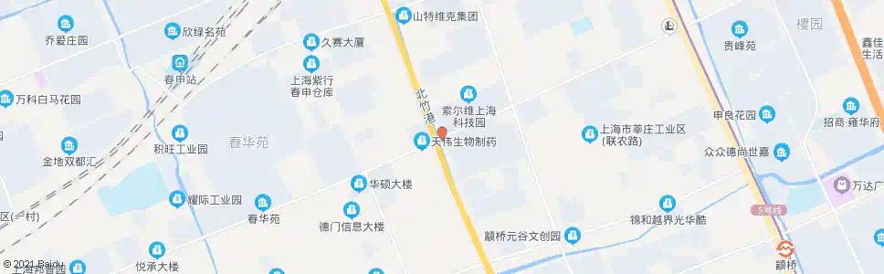 上海春西路金都路_公交站地图_上海公交_妙搜公交查询2025