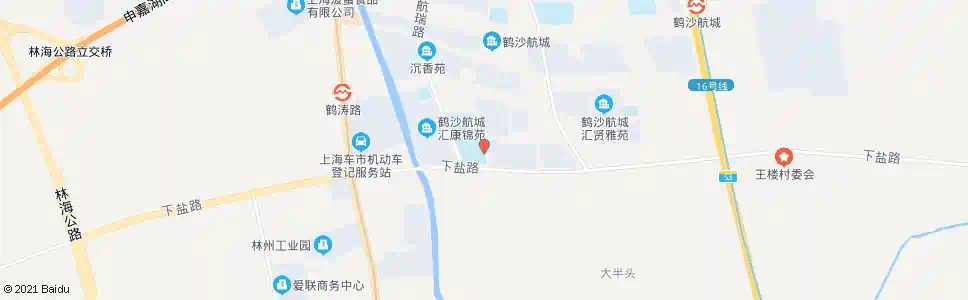 上海白墙(招呼站)_公交站地图_上海公交_妙搜公交查询2025