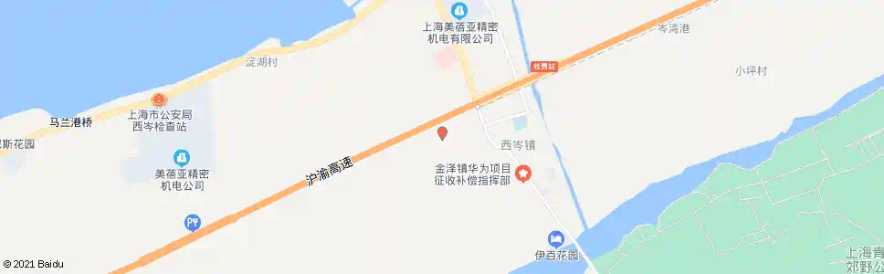 上海岑卜路荷花池_公交站地图_上海公交_妙搜公交查询2025