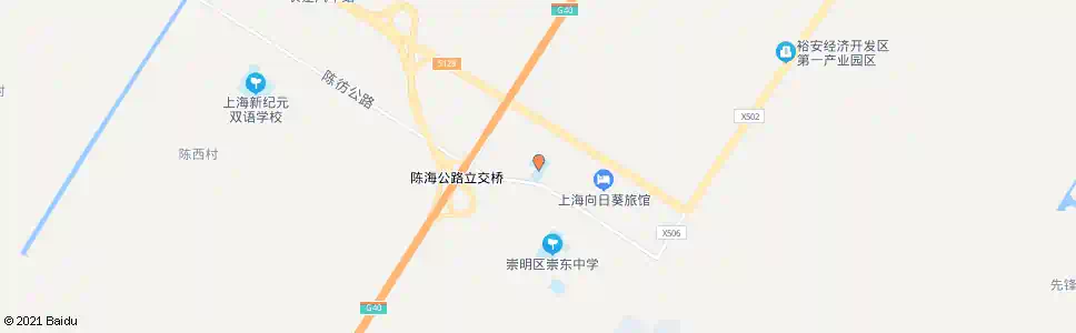 上海陈家镇小学_公交站地图_上海公交_妙搜公交查询2025