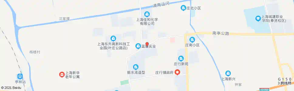 上海三民路南亭公路_公交站地图_上海公交_妙搜公交查询2025