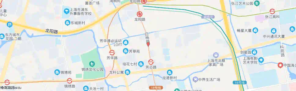 上海芳草路白杨路_公交站地图_上海公交_妙搜公交查询2025