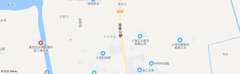 上海永南路浦星公路_公交站地图_上海公交_妙搜公交查询2025