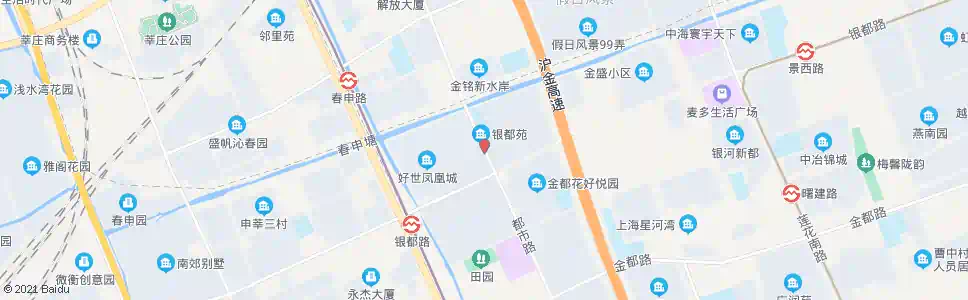 上海都市路银都路_公交站地图_上海公交_妙搜公交查询2025
