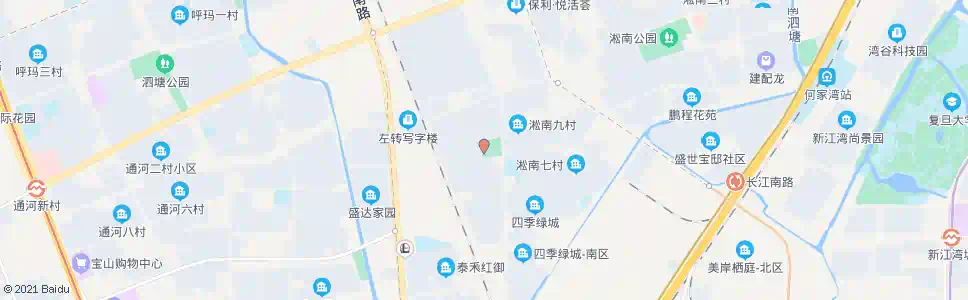 上海淞南十村_公交站地图_上海公交_妙搜公交查询2025