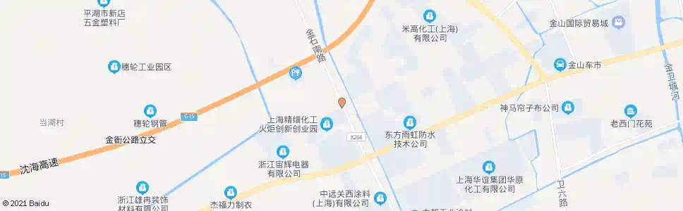 上海金石路金瓯路_公交站地图_上海公交_妙搜公交查询2025