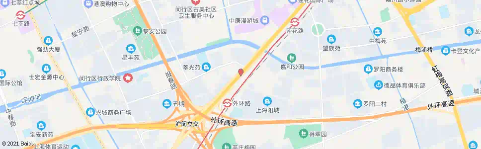 上海报春路沪闵路_公交站地图_上海公交_妙搜公交查询2025