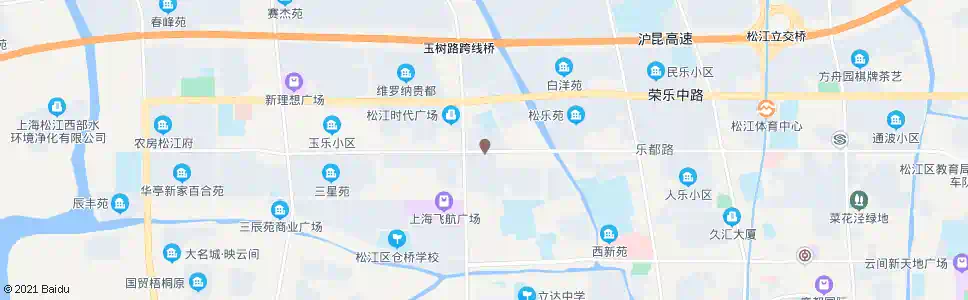 上海玉树路乐都西路(临时站)_公交站地图_上海公交_妙搜公交查询2025