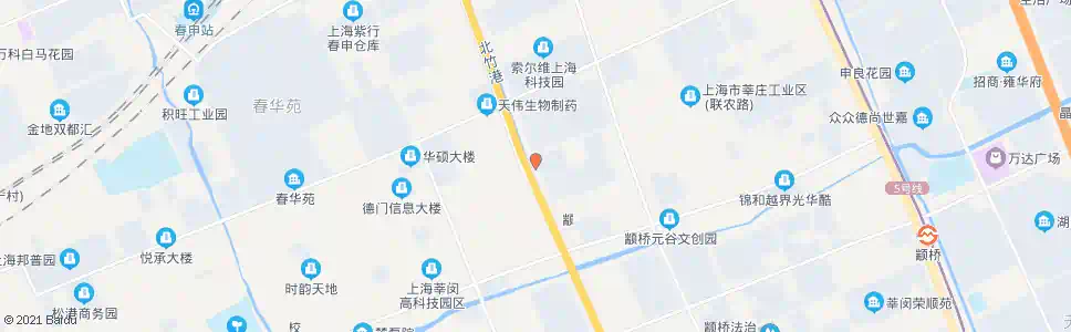 上海春西路申南路_公交站地图_上海公交_妙搜公交查询2025
