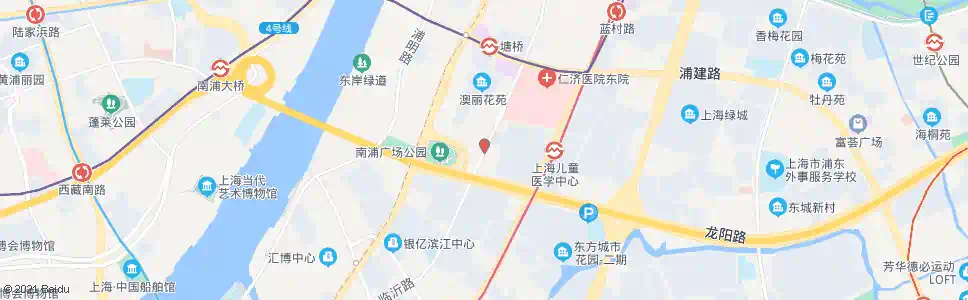 上海临沂北路龙阳路_公交站地图_上海公交_妙搜公交查询2025