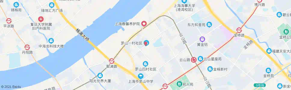 上海龙居路栖山路_公交站地图_上海公交_妙搜公交查询2025
