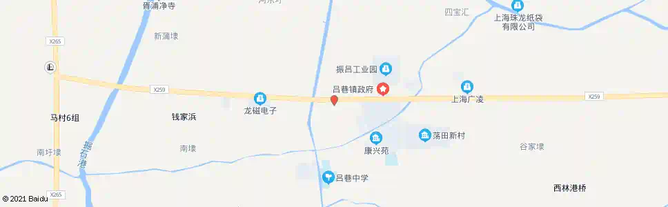 上海吕巷_公交站地图_上海公交_妙搜公交查询2025