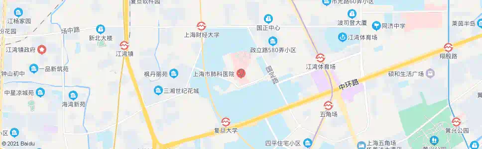 上海肺科医院_公交站地图_上海公交_妙搜公交查询2025