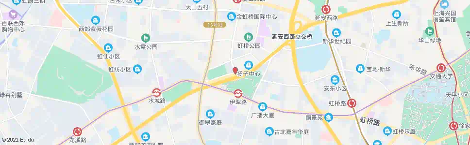 上海延安西路娄山关路_公交站地图_上海公交_妙搜公交查询2025