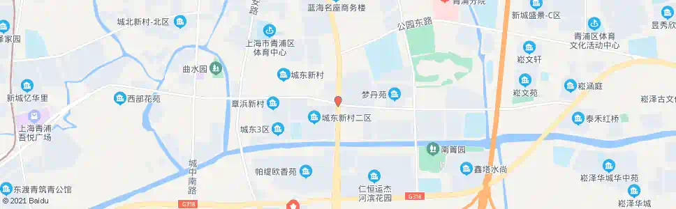 上海青湖路外青松公路_公交站地图_上海公交_妙搜公交查询2025