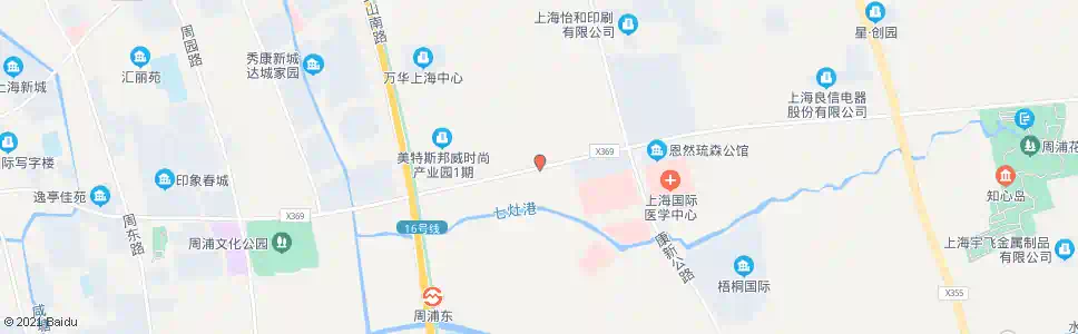 上海周邓路天牛路_公交站地图_上海公交_妙搜公交查询2025