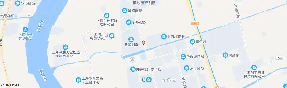 上海浦锦路江桃路_公交站地图_上海公交_妙搜公交查询2025