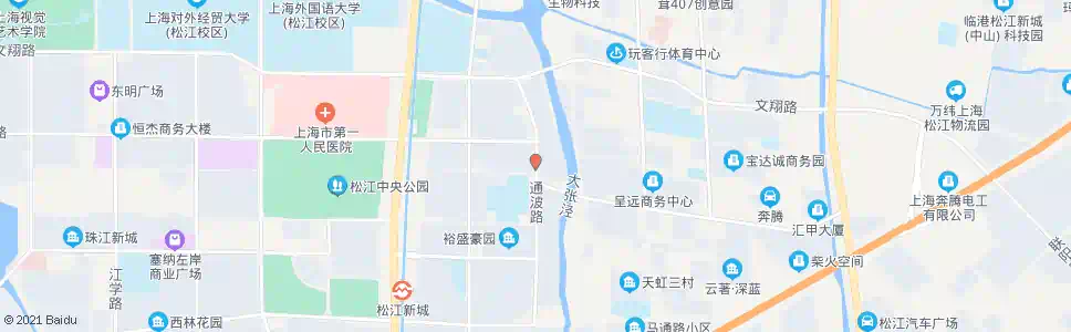 上海通波路茸平路_公交站地图_上海公交_妙搜公交查询2025