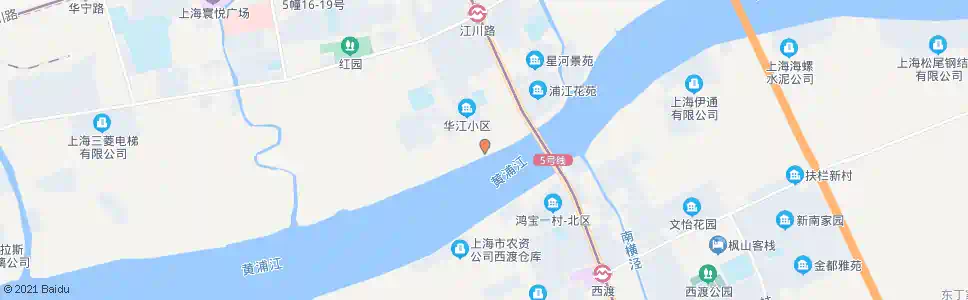 上海浦江路渡口_公交站地图_上海公交_妙搜公交查询2025