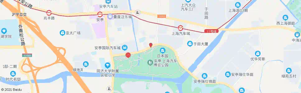 上海米泉南路_公交站地图_上海公交_妙搜公交查询2025