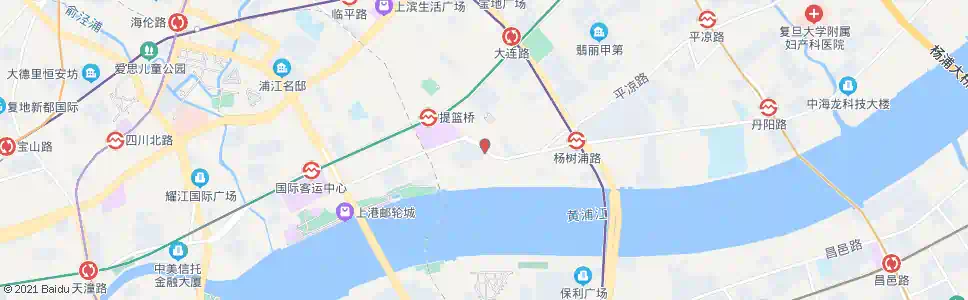 上海惠民路杨树浦路_公交站地图_上海公交_妙搜公交查询2025
