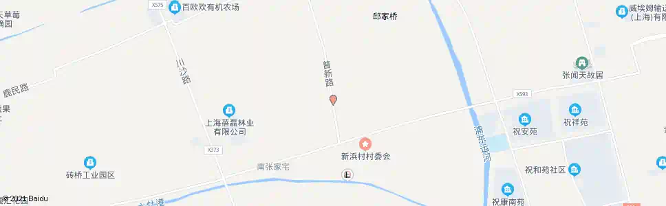 上海普新路(新浜)_公交站地图_上海公交_妙搜公交查询2025