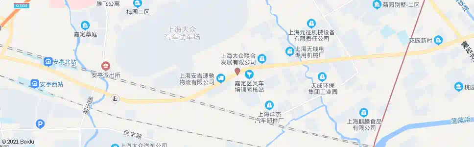 上海塘庄_公交站地图_上海公交_妙搜公交查询2025
