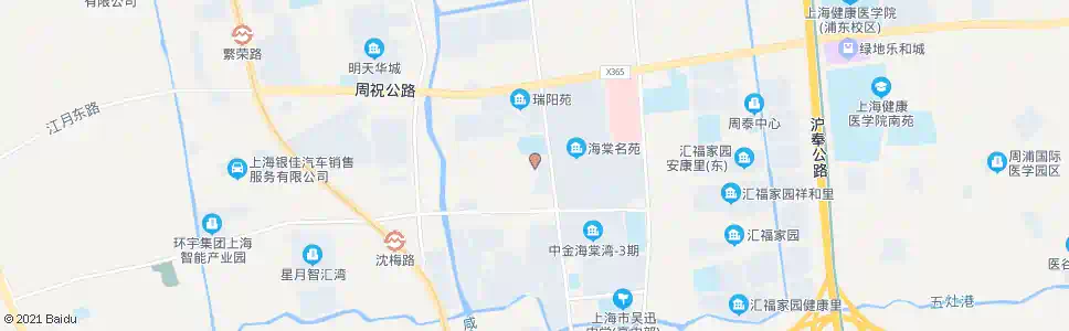 上海瑞阳路纬二路_公交站地图_上海公交_妙搜公交查询2025