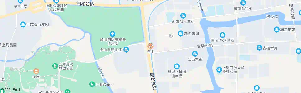 上海佘山地铁站_公交站地图_上海公交_妙搜公交查询2025