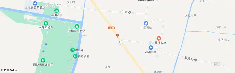 上海海洪港村_公交站地图_上海公交_妙搜公交查询2025