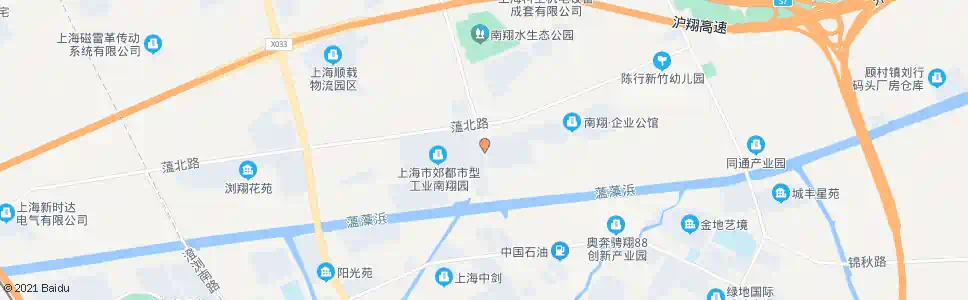 上海科盛路蕰北路_公交站地图_上海公交_妙搜公交查询2025