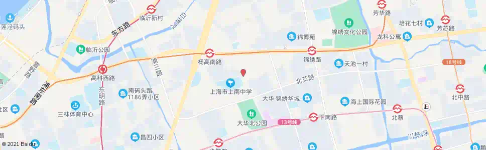 上海华绣路锦尊路_公交站地图_上海公交_妙搜公交查询2025