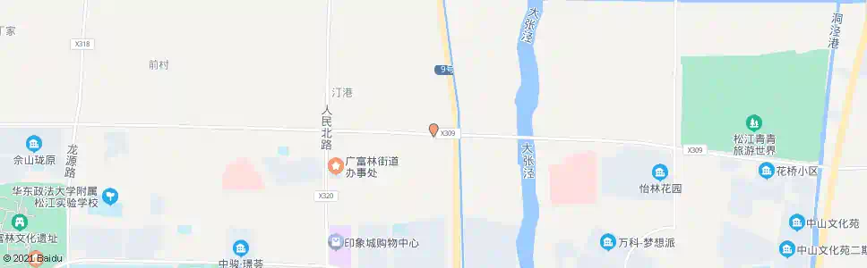 上海辰花公路嘉松公路_公交站地图_上海公交_妙搜公交查询2025