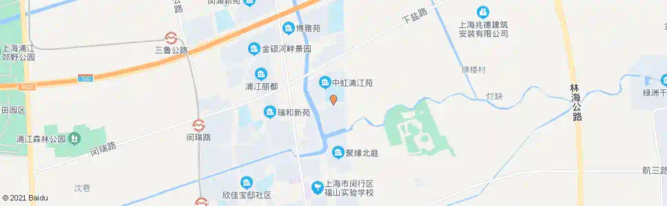 上海浦涛路汇驰路_公交站地图_上海公交_妙搜公交查询2025