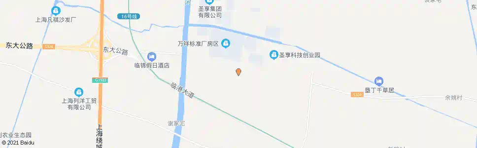 上海东大公路四灶村(招呼站)_公交站地图_上海公交_妙搜公交查询2025